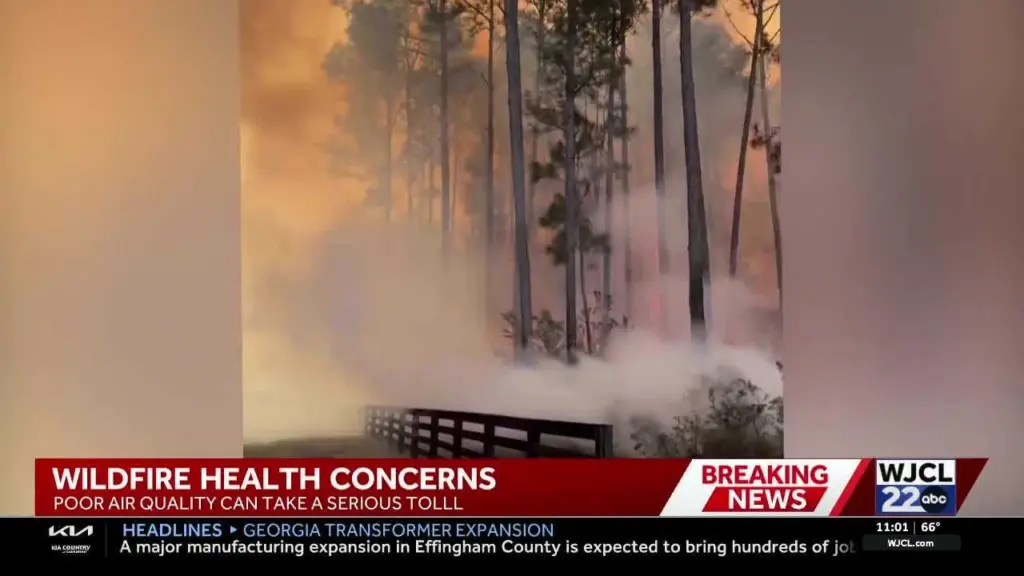 Savannah hospitals see uptick in respiratory cases as wildfires continue