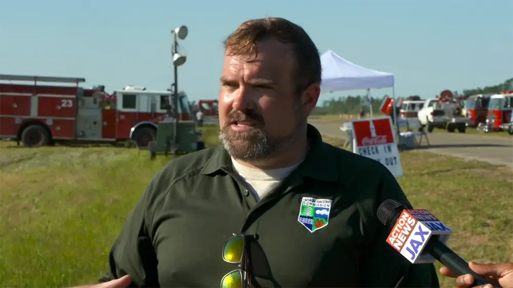 Hurricane debris fuels Brantley County wildfire; more than 50 homes lost