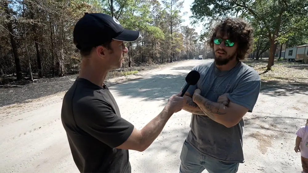 Video: South Georgia evacuee describes destructive wildfire