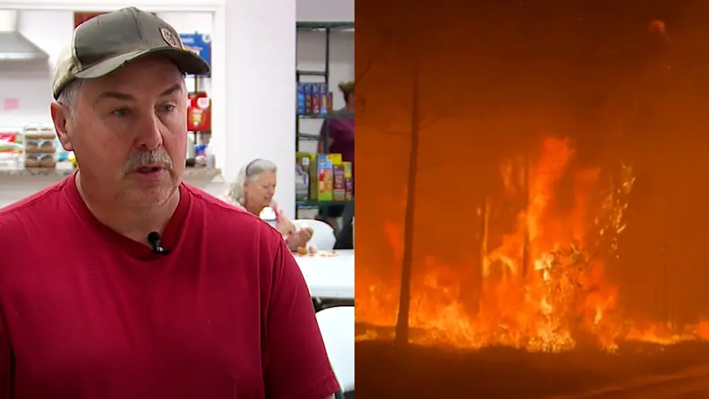 South Georgia church becomes evacuation shelter, lifeline amid destructive wildfires