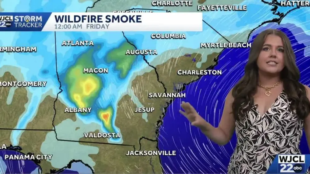 Haze from wildfires could linger into weekend across Southeast Georgia, Lowcountry