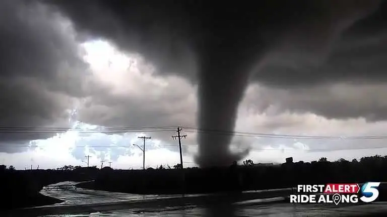 LIVE:  Structural damage reported after large tornado spins through northern Oklahoma