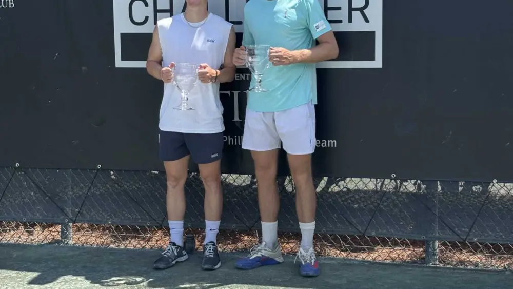 Cleeve Harper and David Stevenson crowned 2026 Savannah Challenger doubles champions