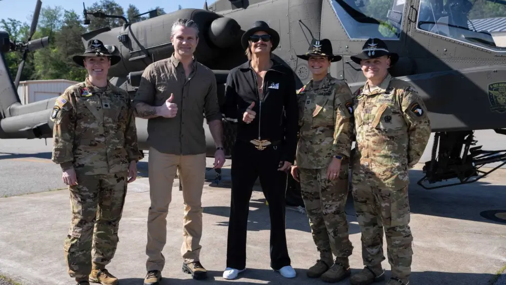 Hegseth and Kid Rock went 'for a ride' with Army helicopter pilots weeks after previous Apache incident sparked criticism