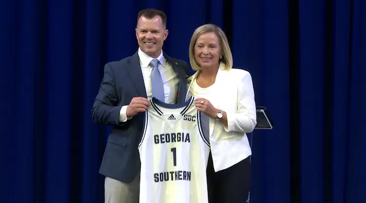 Georgia Southern introduces Heather Macy as 10th head women’s basketball coach