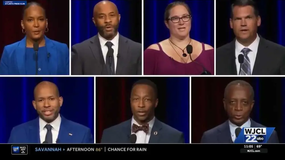 Democratic candidates spar over records, policy in Georgia governor debate