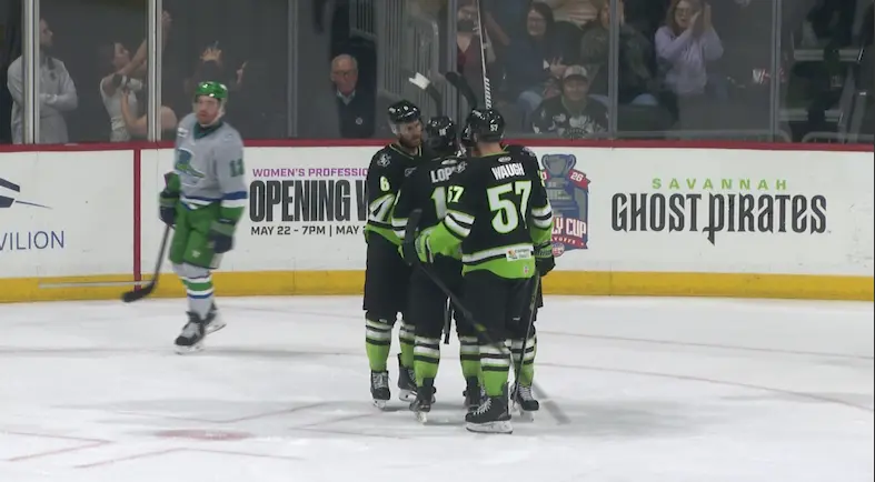 Savannah Ghost Pirates face elimination after 3-1 home loss to Florida in Game 3