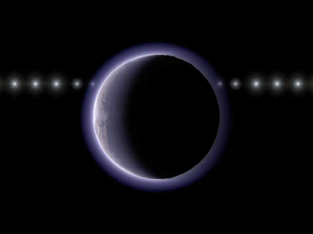 Astronomers believe they've detected an atmosphere around a tiny, icy world beyond Pluto