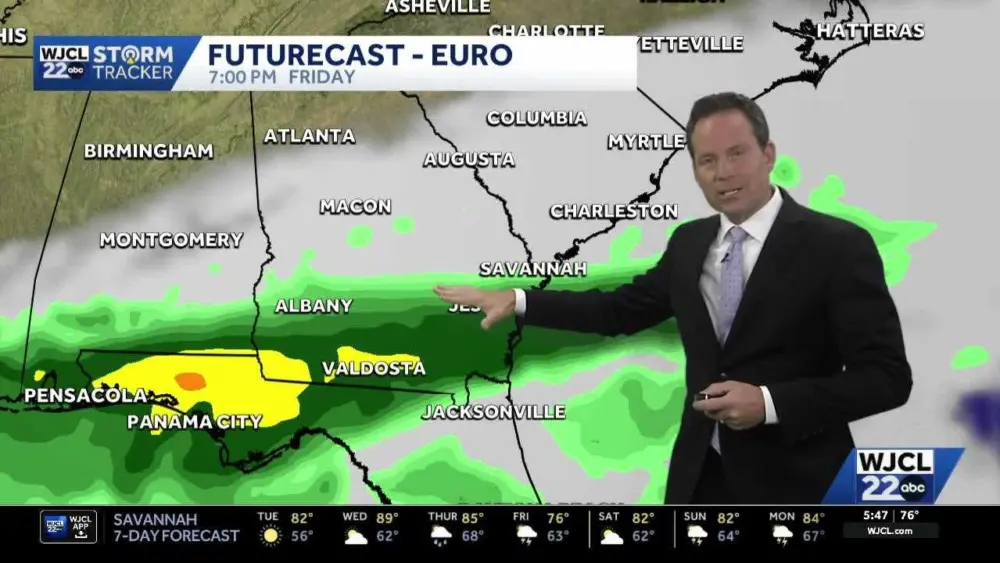 Tracking the next chance of rain for Southeast Georgia, Lowcountry