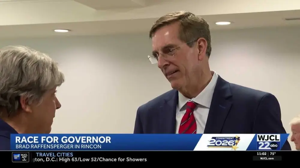 Raffensperger campaigns in Rincon as Georgia governor primary enters final two weeks
