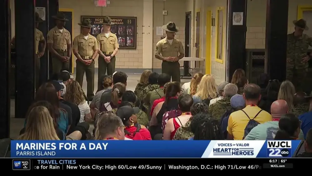 Inside Parris Island: South Carolina educators experience the making of a marine
