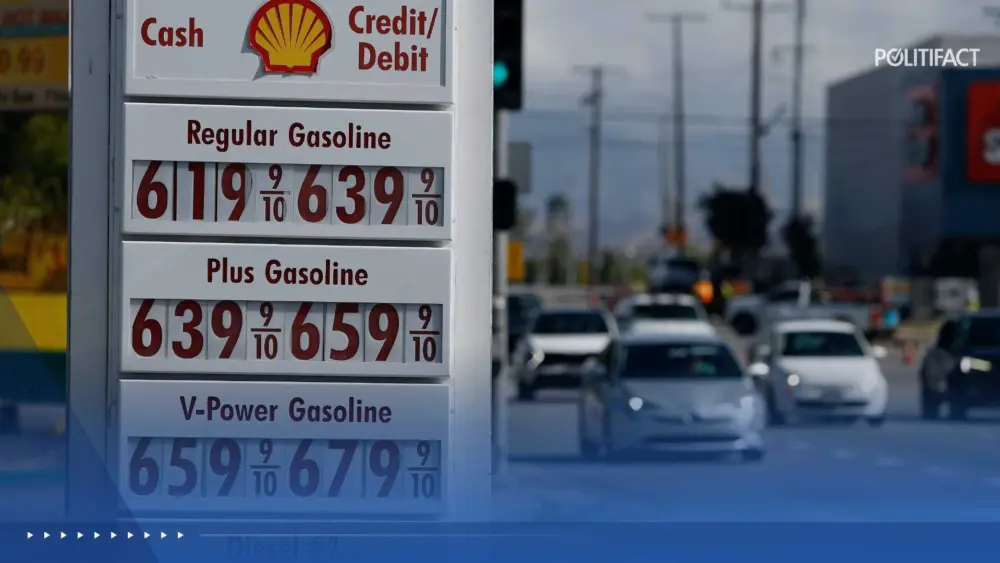 Does California have only six weeks of gasoline left? Here's a fact check