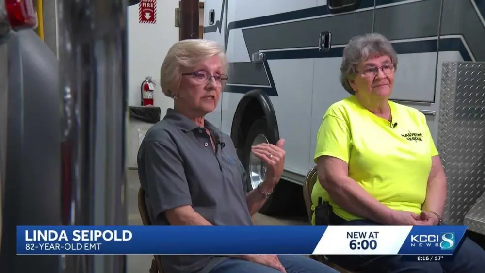 82-year-old EMT holds coverage together for community