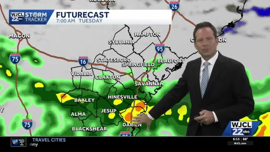 Big weather changes arrive Tuesday...details for Southeast Georgia, Lowcountry