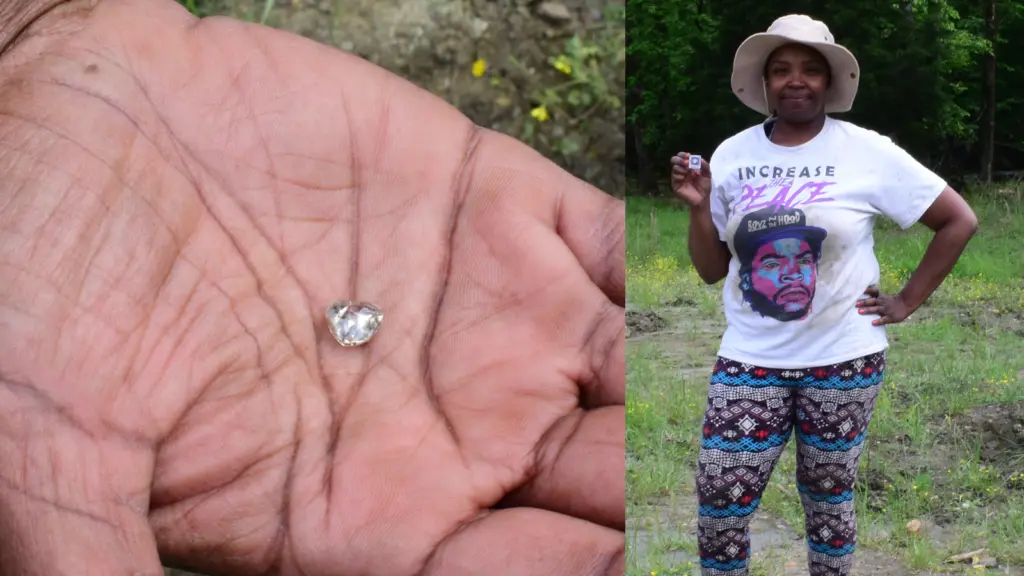 'I really needed this': Mourning mother discovers 3.09-carat diamond during Arkansas road trip