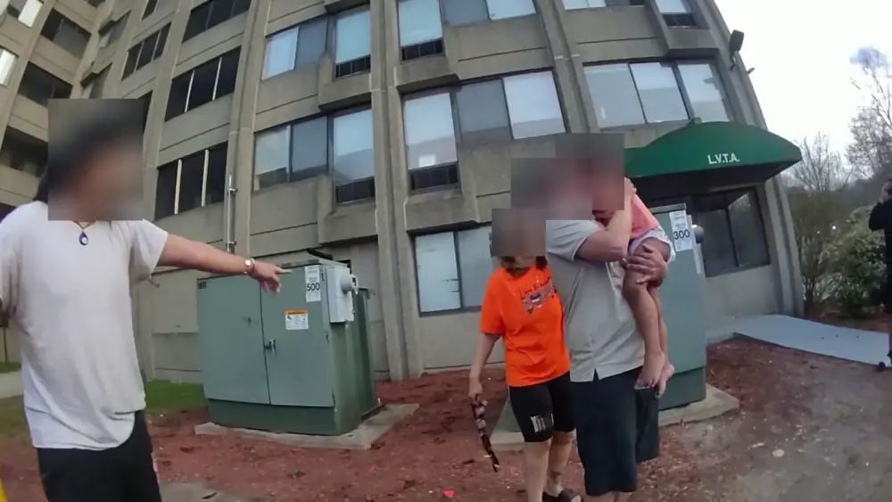 New body cam video shows scary moments after child fell 7 stories from window