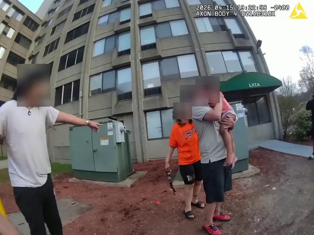 New body cam video shows scary moments after child fell 7 stories from window
