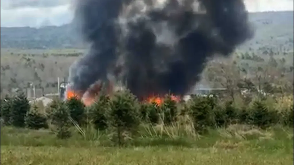 At least 5 people injured in explosion, fire at Maine lumber mill