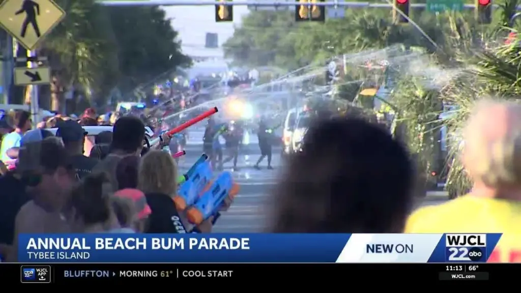 Tybee Island’s Beach Bum Parade brings crowds, water guns and tradition