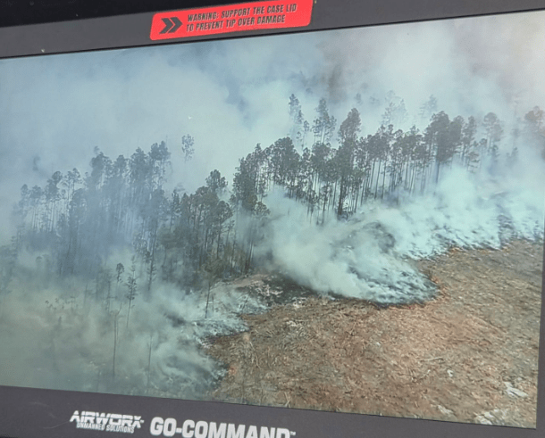Three homes evacuated as brush fire escapes containment in Effingham ...