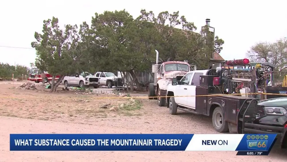 What was the substance in New Mexico that caused a deadly exposure?