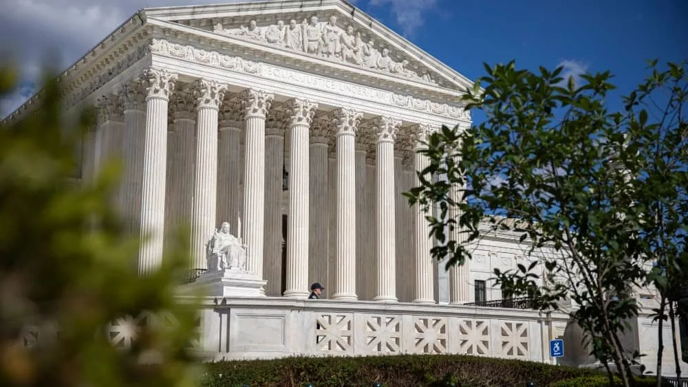 The United States Supreme Court is seen in Washington^ DC^ on July 01^ 2024.