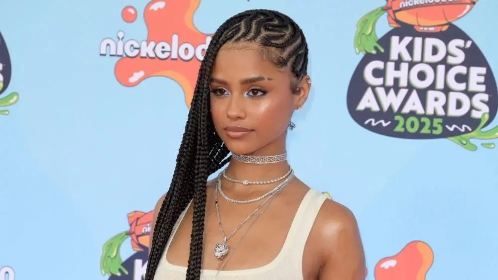 Tyla at the 2025 Kids' Choice Awards at Barker Hanger. SANTA MONICA^ USA. June 21^ 2025