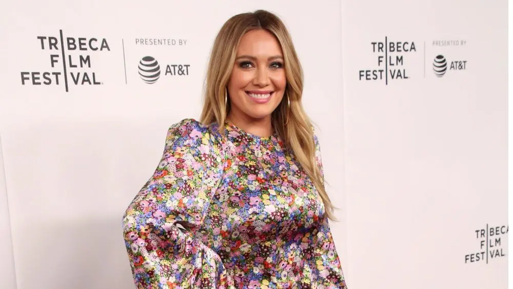 Hilary Duff attends Tribeca TV: Younger at Spring Studio on April 25^ 2019 in New York City.