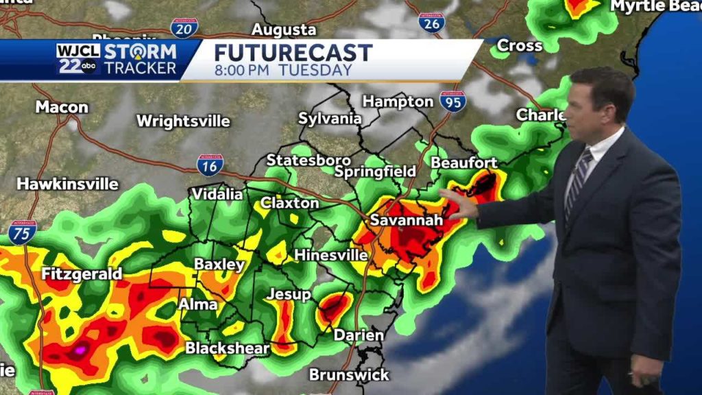 Impact Day: Isolated severe thunderstorms possible for Coastal Georgia ...