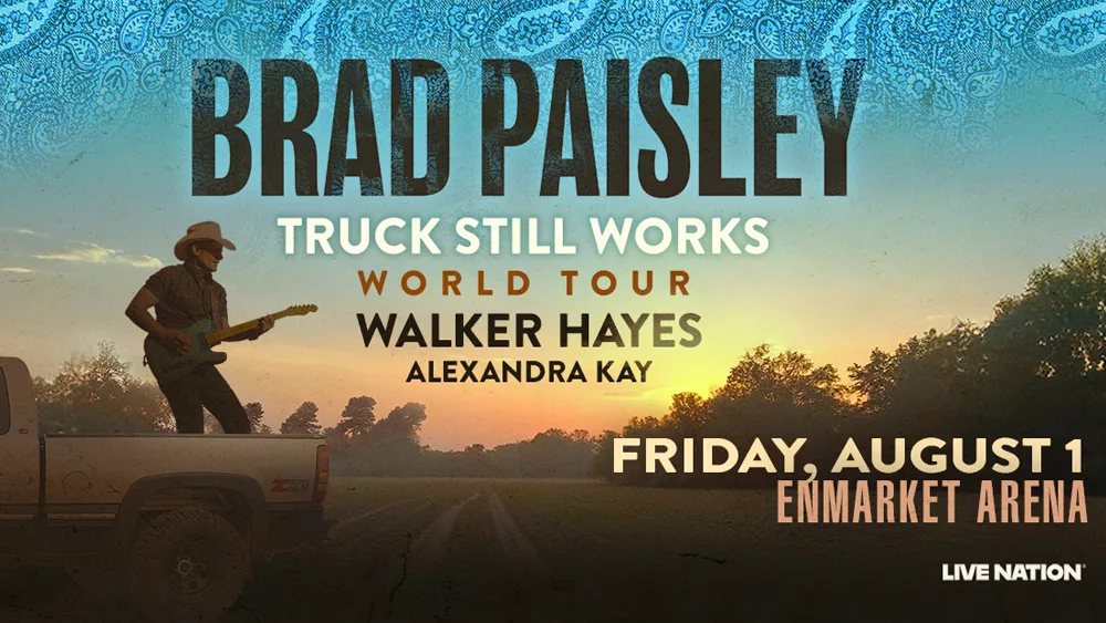 Brad Paisley @ Enmarket Arena