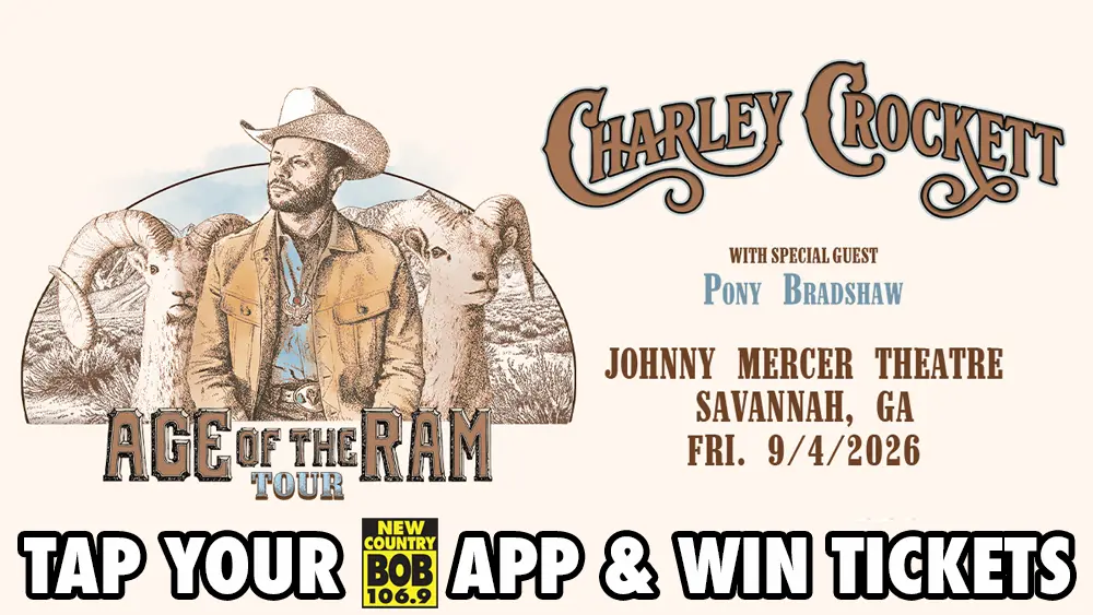 Charley Crockett - Johnny Mercer Theatre 2026