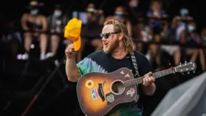 Ernest performs at Country Thunder Florida 2021 festival. Kissimmee^ Florida^ USA - September 11^ 2021