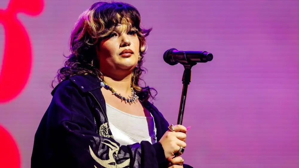 Concert of Lola Young 4 July 2025. Rock Werchter Festival