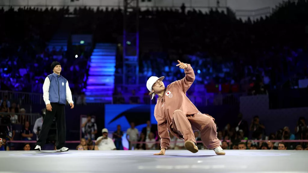 Japan's b-girl Ami wins Olympic breaking's first gold medal