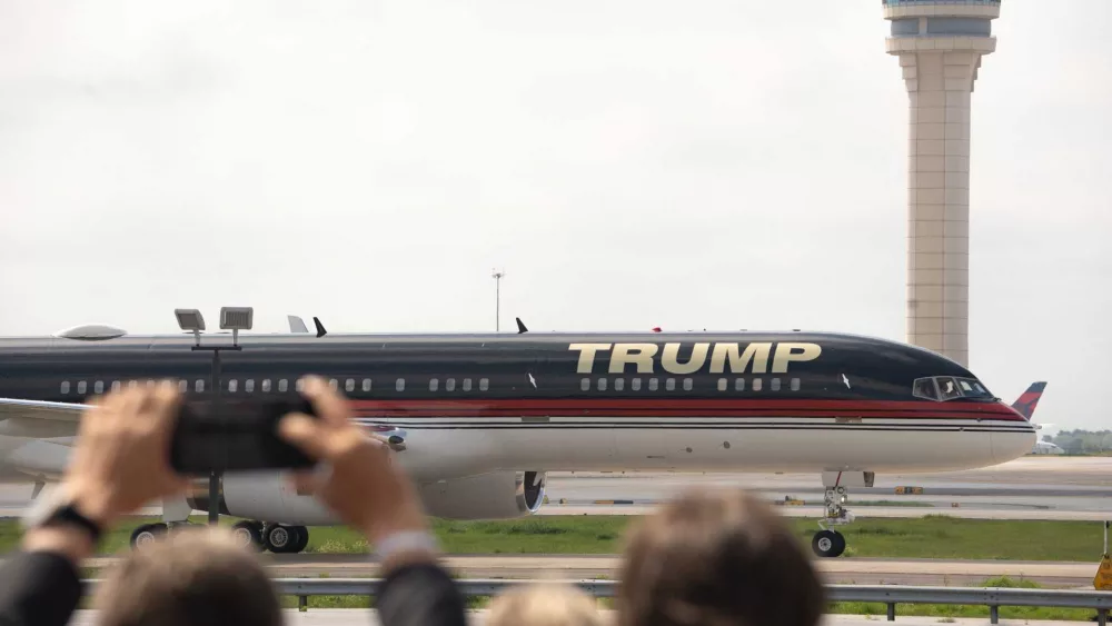 Trump plane heading to Montana rally was diverted but landed safely nearby, airport staff says