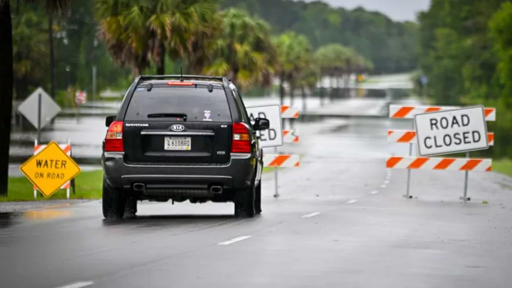 WATCH: Videos show flooding, damage left in Debby's path