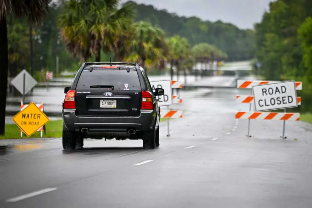 WATCH: Videos show flooding, damage left in Debby's path