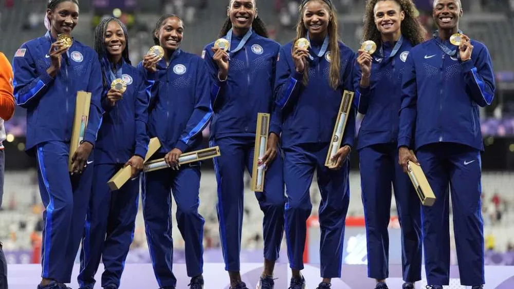 Paris Olympics Day 15: US wins gold in men's basketball, women's soccer, track events