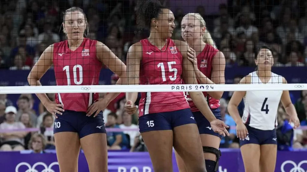Italy beats defending champion US for gold in women's volleyball at Paris Olympics
