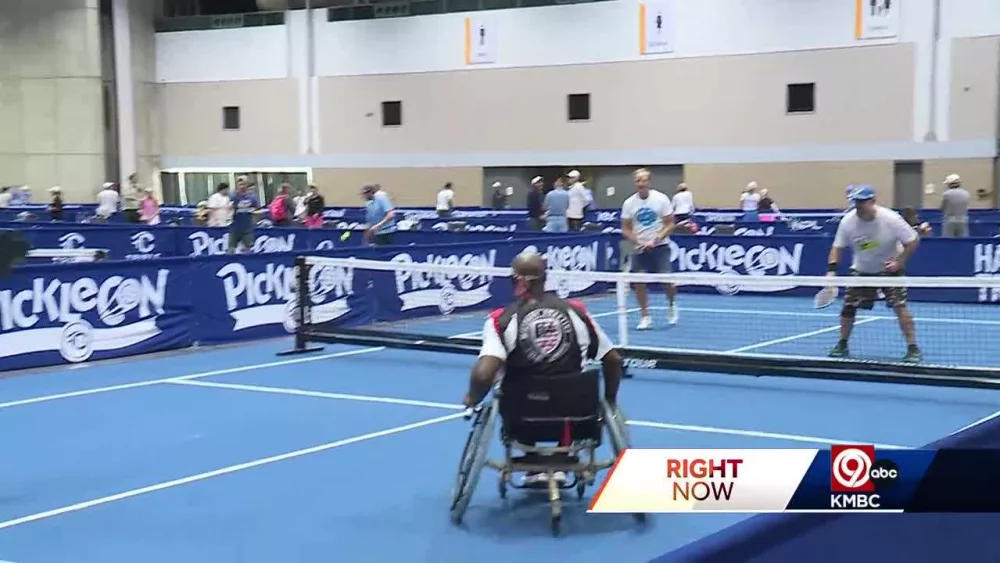 Pickleball helps veterans, athletes connect at special event