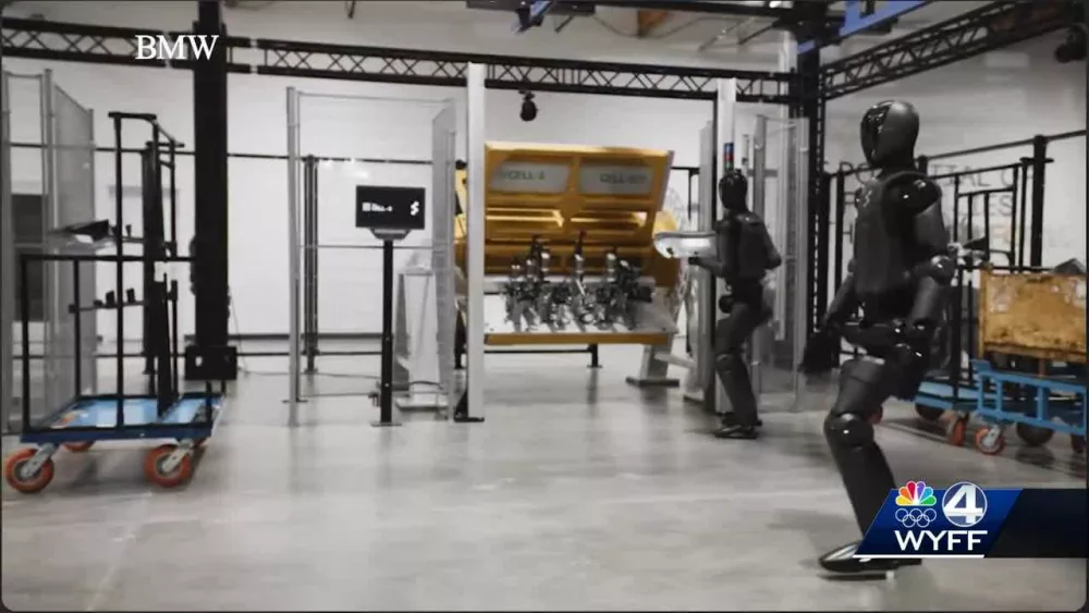 Humanoid robots tested at BMW