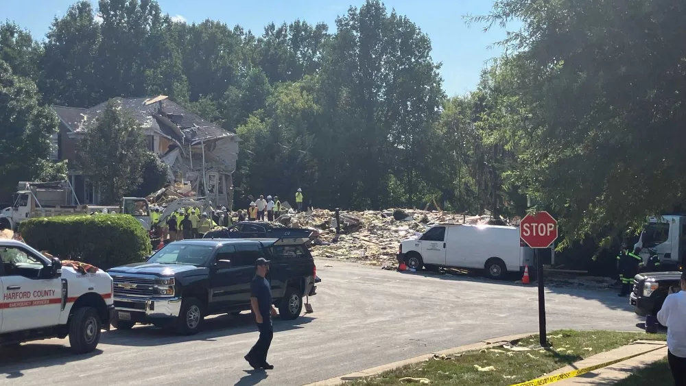 'One of the largest explosions I've seen': 2 killed after house explodes in Maryland