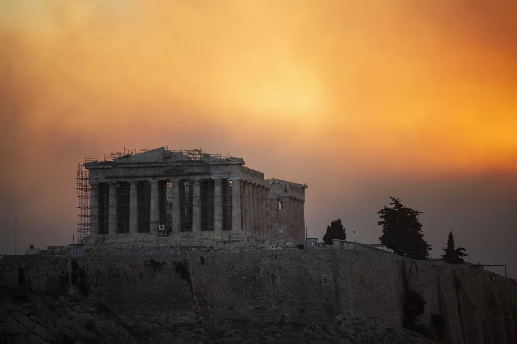 Evacuations ordered near Athens as Greek authorities try to contain wildfires