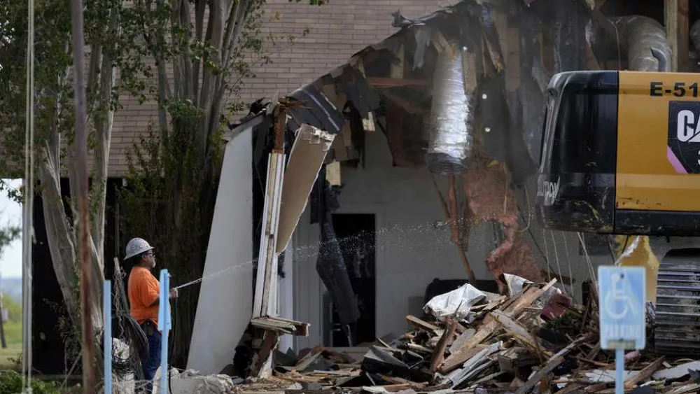 Crews begin demolishing Texas church where gunman killed more than two dozen in 2017