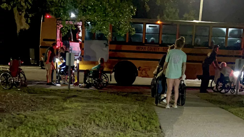 80 patients were rescued at the Bryan County Health and Rehab hospital due to flooding