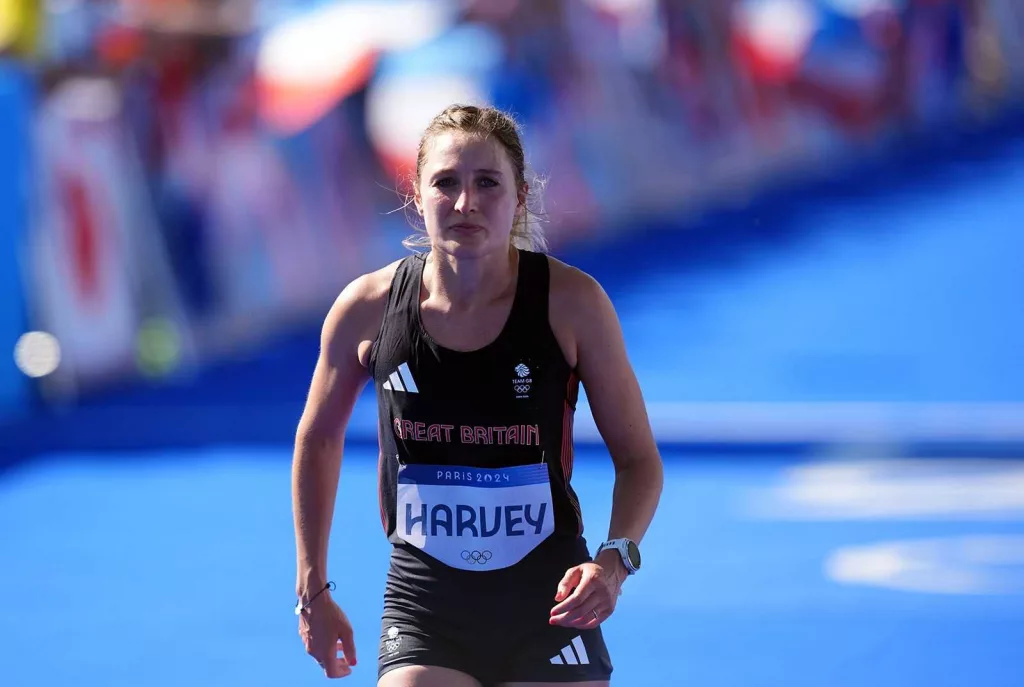 Team Great Britain runner Rose Harvey says she completed Olympic marathon with broken leg