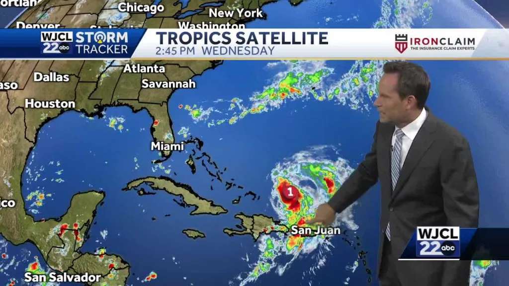 Humidity set to dip and an update on Hurricane Ernesto