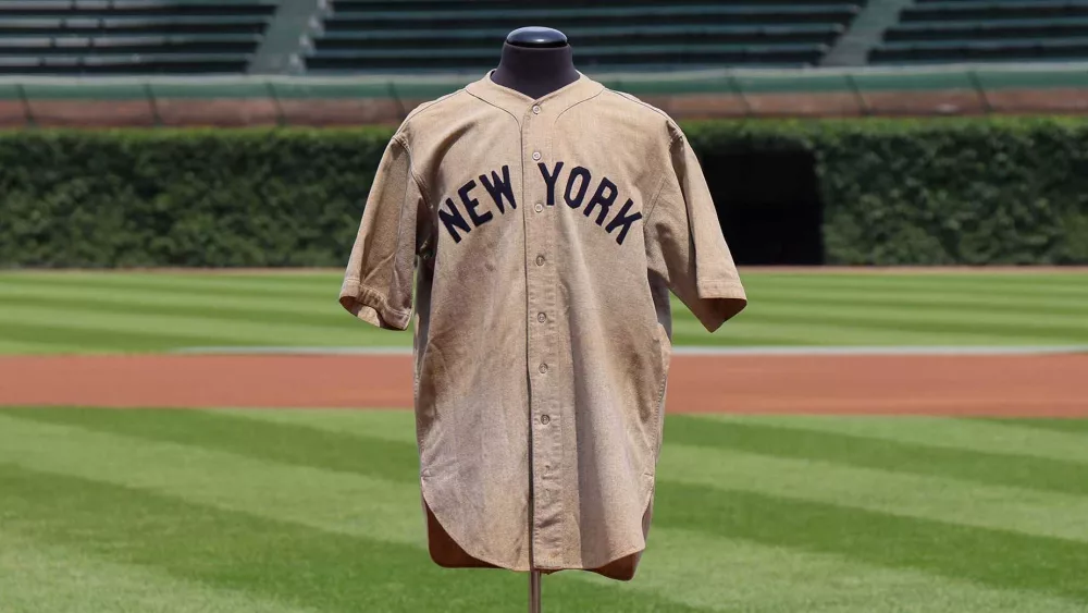 Iconic Babe Ruth jersey could sell for record-breaking $30 million