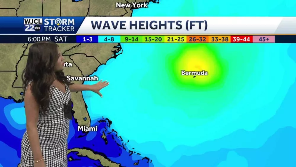 Hurricane Ernesto is forecast to impact the southeast this weekend