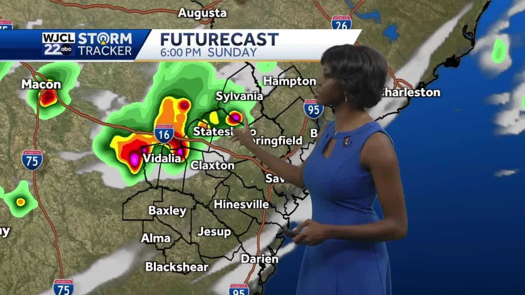 Impact Day: Strong thunderstorms for Sunday